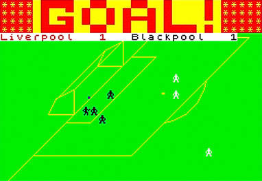 Football Manager on ZX Spectrum