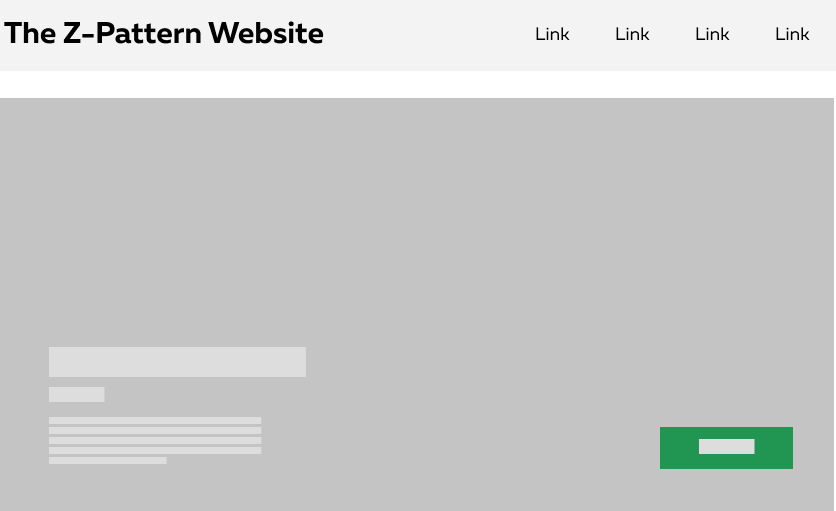 The Z-Pattern diagram