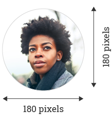 instagram Profile Picture recommended uploaded size is 180 pixels by 180 pixels