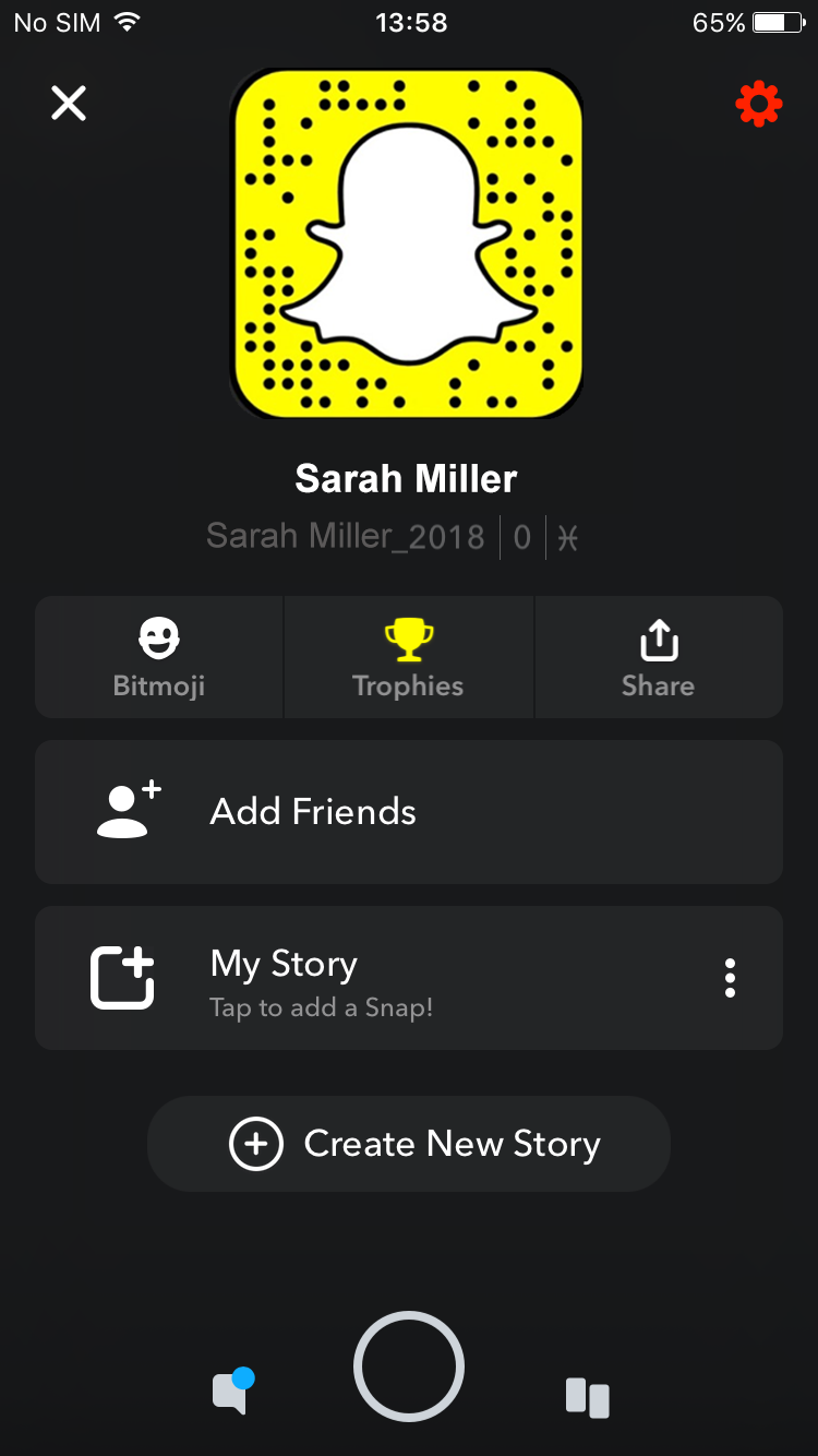 snapchat - Adding Friends