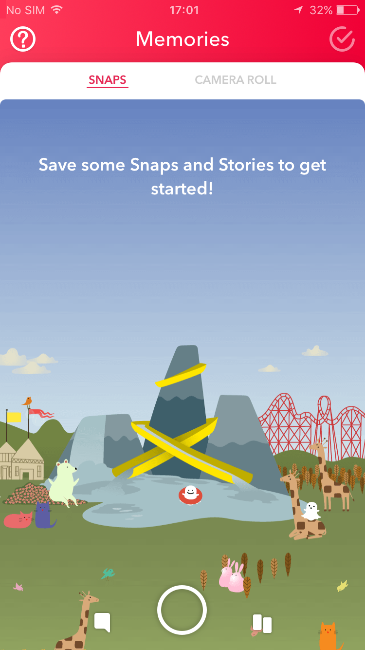 snapchat - Snapchat Memories